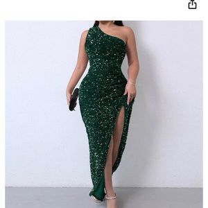 Glittery dinner dress